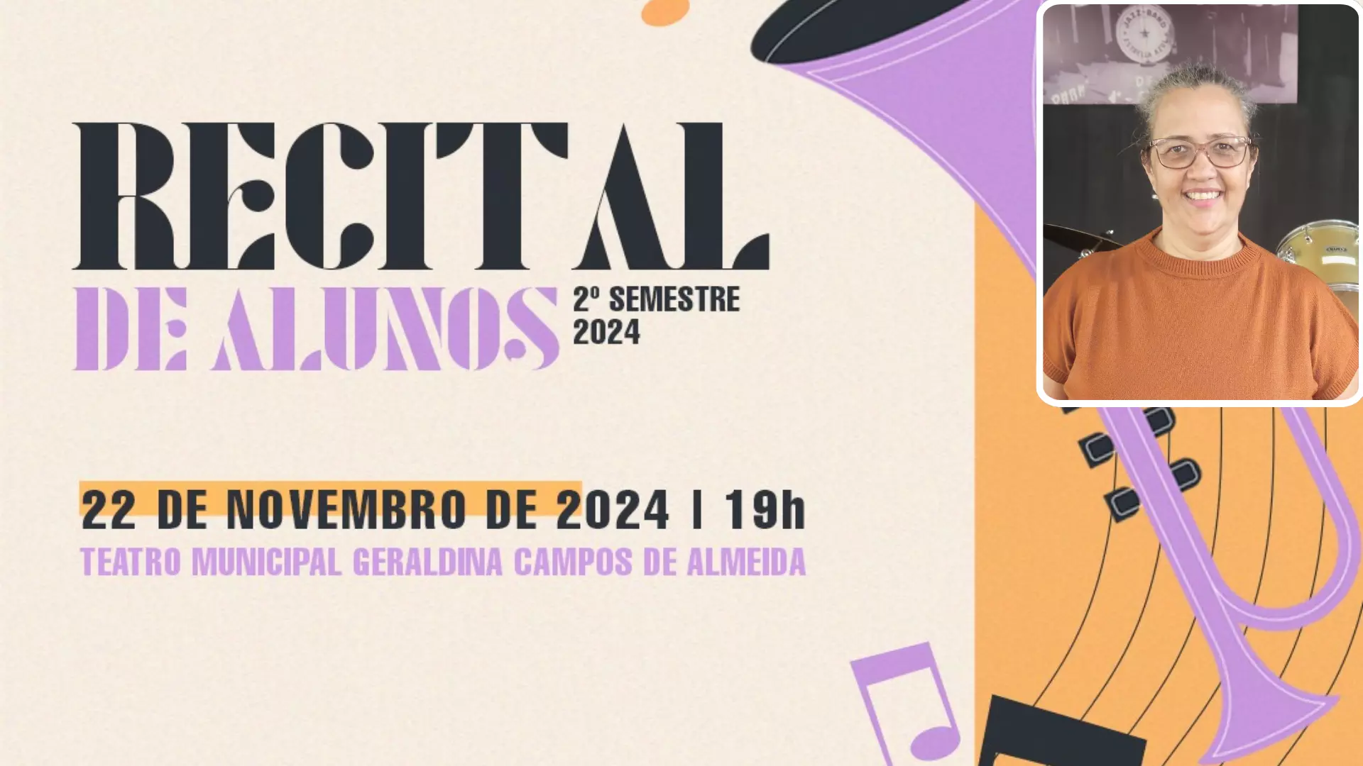 Escola de Música realiza o segundo Recital de Alunos de 2024